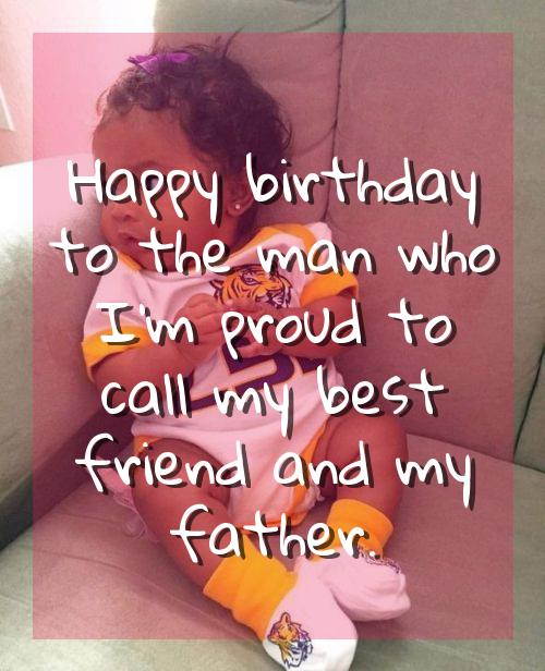 birthday wishes to new father